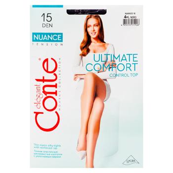 Колготки женские Conte Nero 15ден 4р - купить, цены на BONUS - фото 1