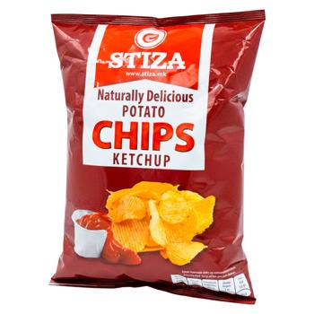 Chipsuri Stiza Ketchup 60g - cumpărați, prețuri pentru BONUS - foto 2