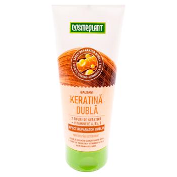 Balsam de par Cosmeplant Keratina Dubla 200ml - cumpărați, prețuri pentru BONUS - foto 1