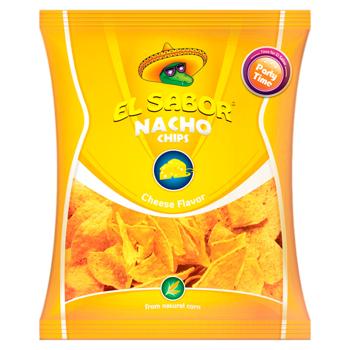 Chipsuri de porumb El Sabor Cascaval 100g - cumpărați, prețuri pentru BONUS - foto 1