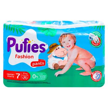 Chilotei Pufies Pants Sensitive nr.7 17+kg 32buc - cumpărați, prețuri pentru BONUS - foto 1