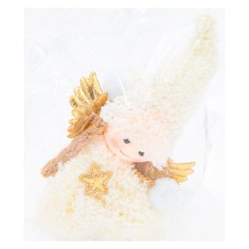 Декорация девочка с крыльями текстиль15см - купить, цены на BONUS - фото 1