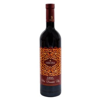 Vin Cricova Ornament Lidia Moldoveneasca rose demidulce 0.75l - cumpărați, prețuri pentru METRO - foto 1