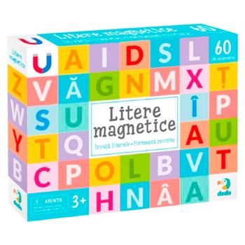 Joc magnetic Alfabet 60el. Ro - cumpărați, prețuri pentru BONUS - foto 1