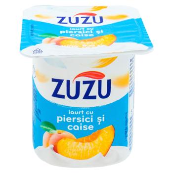 Йогурт Zuzu с персиками/абрикосами 125г - купить, цены на BONUS - фото 1