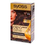 Vopsea de par Syoss Oleo Intense 4-18 Сastan ciocolatiu