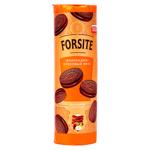 Biscuiti Forsite sandwich cioc./alune 220g
