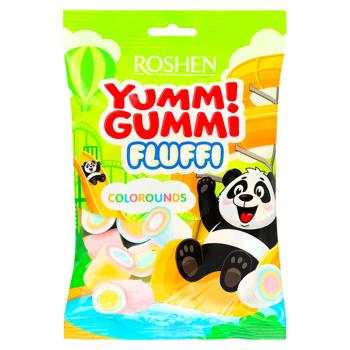 Marshmallow Roshen Fluffi Colorounds 65g - cumpărați, prețuri pentru BONUS - foto 1