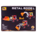 Set de constructie 3in1 metalic 123/148 elem
