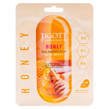 Маска для лица Jigott мед 27мл - купить, цены на BONUS - фото 1