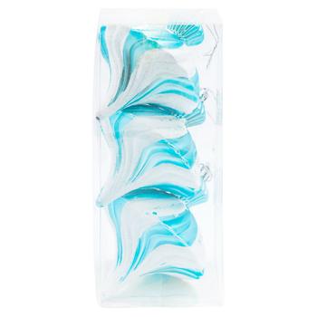 Игрушка новогодняя спираль 12см 3шт - купить, цены на BONUS - фото 1