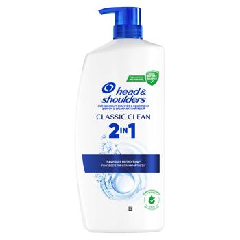 Шампунь Head&Shoulders Classic Clean 2in1 800мл - купить, цены на BONUS - фото 1