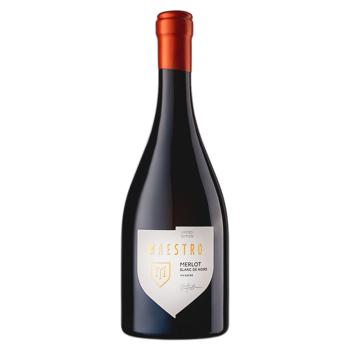 Vin Maestro Virtuoso Blanc de Noirs Merlot alb sec 0.75l - cumpărați, prețuri pentru BONUS - foto 1