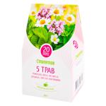 Ceai din plante Stoletov 5 Trav 1g*20buc