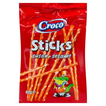 Sticks Croco Max cu susan 80g - cumpărați, prețuri pentru BONUS - foto 1