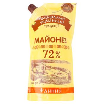 Maioneza Nat.Ukr.Traditii Fayny 72% 300g d/p - cumpărați, prețuri pentru BONUS - foto 1