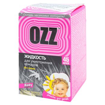 Lichid contra tantarilor OZZ 30ml 45 nopti Baby roz - cumpărați, prețuri pentru BONUS - foto 1