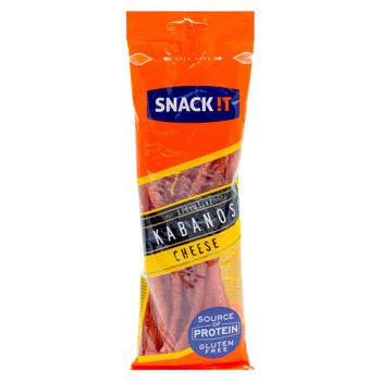 Carnaciori Snack It Kabanos cheese 120g - cumpărați, prețuri pentru BONUS - foto 1