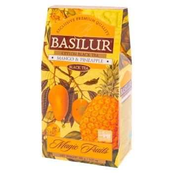 Ceai negru Basilur Mango&Pineapple 100g - cumpărați, prețuri pentru BONUS - foto 1