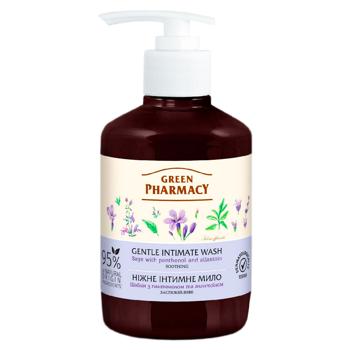 Gel p/ig intima Green Pharmacy_Z.A.Salvie 370gr - купить, цены на BONUS - фото 1