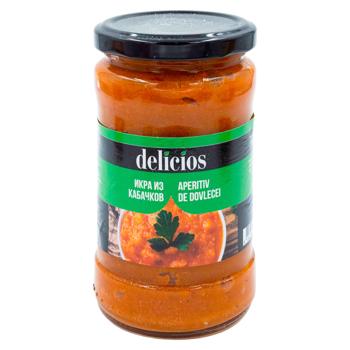 Икра из кабачков Delicios 314г - купить, цены на BONUS - фото 1