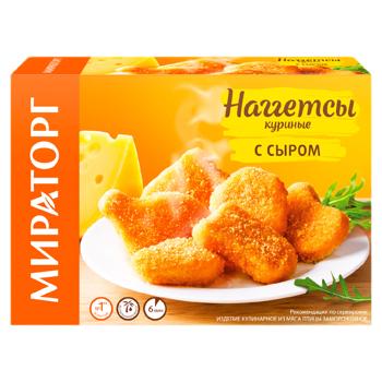 Nuggets Miratorg de pui cu cascaval congelat 300g - cumpărați, prețuri pentru BONUS - foto 1