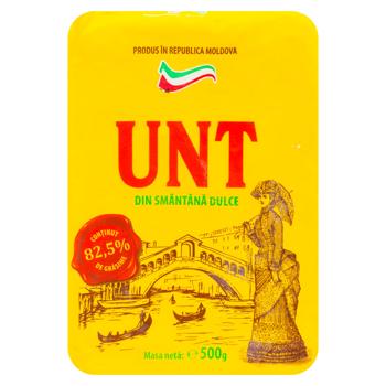 Unt Lactana din smantana dulca 82.5% 500g - cumpărați, prețuri pentru BONUS - foto 1