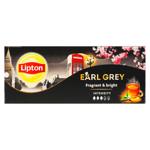 Ceai negru Lipton Earl Grey in plicuri 1.5g*25buc