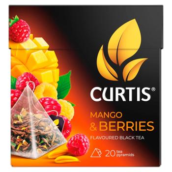 Ceai verde Curtis Mango Berries in piramide 20buc - cumpărați, prețuri pentru BONUS - foto 1