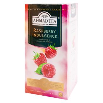 Ceai negru Ahmad Raspberry Indulgence in plicuri 1.5g*20buc - cumpărați, prețuri pentru BONUS - foto 1