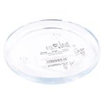 Sfesnic-farfurie din sticla pu luminari D10cm