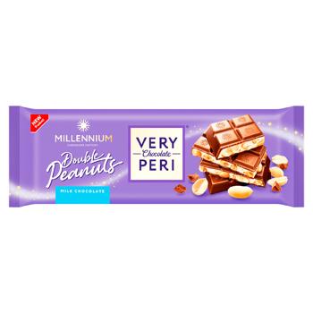 Ciocolata cu lapte Millennium Very Peri Arahide 285g - cumpărați, prețuri pentru BONUS - foto 1