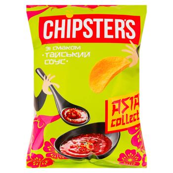 Chipsuri Flint Chipsters Sos Thailand 100g - cumpărați, prețuri pentru BONUS - foto 1