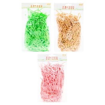 Декоративная деревянная стружка 30г в ассортименте - купить, цены на BONUS - фото 1