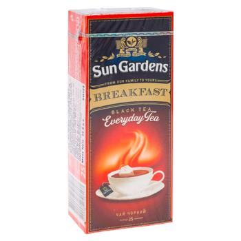 Ceai negru Sun Gardens Everyday Tea Breakfast in plicuri 25buc - cumpărați, prețuri pentru BONUS - foto 3