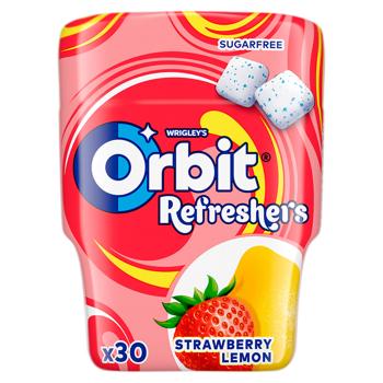 Guma de mestecat Orbit Refresgers Capsuna/lamai 67g - cumpărați, prețuri pentru BONUS - foto 1