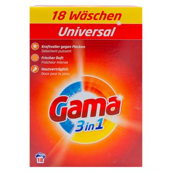 Порошок стиральный Gama Universal 1,17кг - купить, цены на BONUS - фото 4