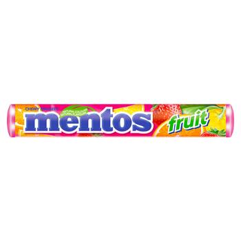 Drajeu de mestecat Mentos Fruit 37g - cumpărați, prețuri pentru BONUS - foto 1