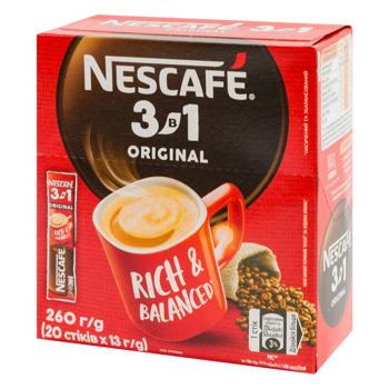 Cafea solubilă NESCAFE® ORIGINAL 3in1 12g - cumpărați, prețuri pentru BONUS - foto 1