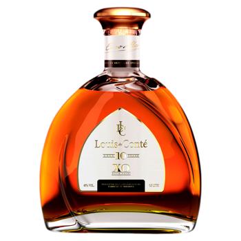 Бренди Louis du Conte Monaco 10лет 0,5л - купить, цены на BONUS - фото 1