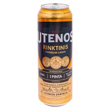 Bere Utenos Rinktinis blonda 568ml - cumpărați, prețuri pentru BONUS - foto 1