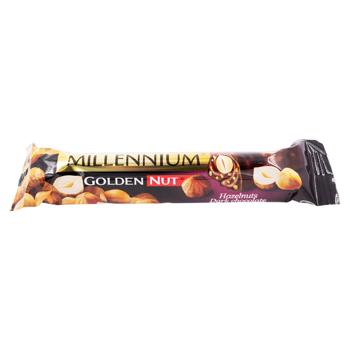 Шоколад черный Millennium Golden Nut с фундуком 40г - купить, цены на BONUS - фото 1