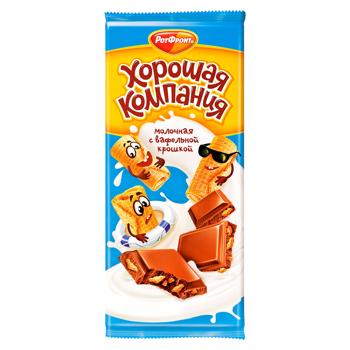 Ciocolata cu lapte Rot Front Horosaia Compania napolitane 80g - cumpărați, prețuri pentru BONUS - foto 1