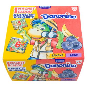 Iaurt Danonino Afine banane 50g*4buc - cumpărați, prețuri pentru BONUS - foto 2