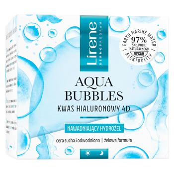 Gel  p/u fata  Lirene Aqua Bubbles 50ml Hidratant - cumpărați, prețuri pentru BONUS - foto 1
