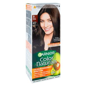 Краска для волос Garnier Color Naturals 3 Темный каштан - купить, цены на BONUS - фото 3