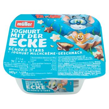 Iaurt Muller Tom&Jerry Stelute magice 140g - cumpărați, prețuri pentru BONUS - foto 1