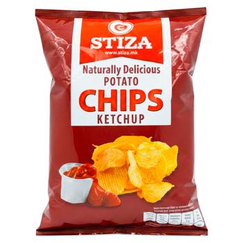 Chipsuri Stiza Ketchup 60g - cumpărați, prețuri pentru BONUS - foto 1