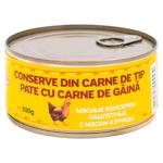 Pate Teodora carne de gaina 300g