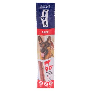 Baton din carne p-ru caini Club4Paws 12g vita - cumpărați, prețuri pentru BONUS - foto 1